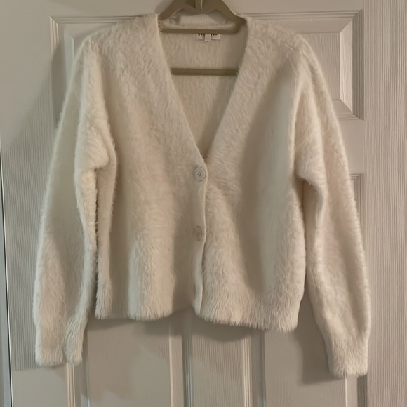 Bella Dahl Fuzzy Cardigan 